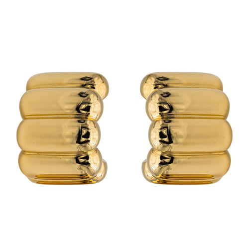 Náušnice O.J. Perrin Náušnice Žluté zlato 58 Facettes 2980971CD