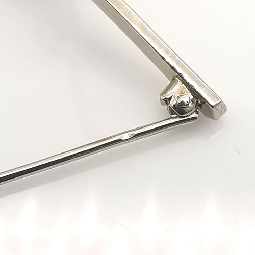 Broche Broche Or jaune et blanc Emeraude et Diamants 58 Facettes