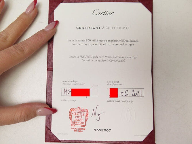 Collier collier CARTIER pendentif trinity mm 3 ors diamants or 18k 58 Facettes 265251