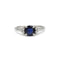 Bague 54 Bague or, diamants, saphir 58 Facettes 240357R