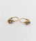 Boucles d'oreilles Boucles d’oreilles dormeuses fleur émail bleu en or 18k 58 Facettes A06471