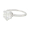 Bague 53 Solitaire platine et diamant, 2,23 carats. 58 Facettes 31441