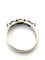 Bague 55 Bague en or blanc avec diamants 58 Facettes