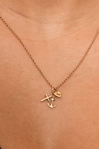 Collier Chaîne en or rose 58 Facettes