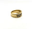 Bague 57 Bague jonc or jaune diamants 0,72ct 58 Facettes