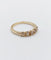 Bague 52.5 Demi alliance vintage or 14k et 0,95 carats diamants radiant Fancy Yellow 58 Facettes A06113