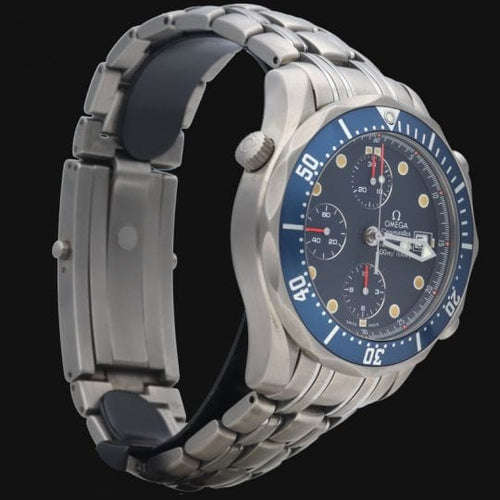 Montre Omega Montre Seamaster Diver 300M Chronograph Titan 58 Facettes MT40525