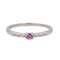 Bague 54 Mauboussin Bague Capsule d'émotion Or blanc Rubis, Diamant 58 Facettes 3748514CN