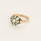 Bague 51 Bague en Or rose et argent et diamants de taille ancienne 58 Facettes MEA4861