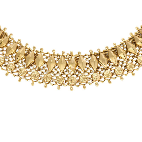 Collier Collier en or jaune 58 Facettes HOU5487