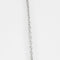Collier Chaîne en or blanc et pendentif coeur diamants 58 Facettes ARL0760