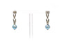 Boucles d'oreilles Boucles d'oreilles Art Nouveau en or blanc 18 carats serties de perles et de diamants 58 Facettes 22756