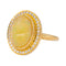 51 Bague  Pompadour  Or jaune Opale, Diamant 58 Facettes 4424433CN