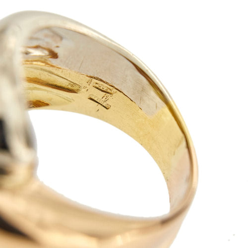 Bague Anello 3 ori a fascia 58 Facettes 28296