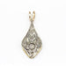 Pendentif Pendentif vintage original en or et en platine avec diamants 58 Facettes D364090JC