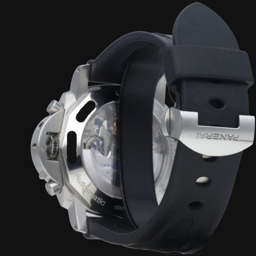 Panerai-klocka Luminor Flyback Rettrapante 58 Facettes MT44593