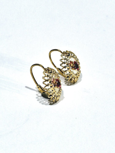 Paire de boucles d'oreilles en or 58 Facettes