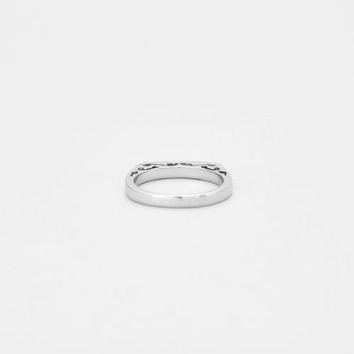 Bague Bague demi-éternité diamants 58 Facettes 1478