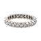 Bague 54 Bague Alliance Or blanc Diamant 58 Facettes 2659058CN