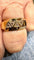 Bague 54 Bague vintage or jaune et diamants 58 Facettes