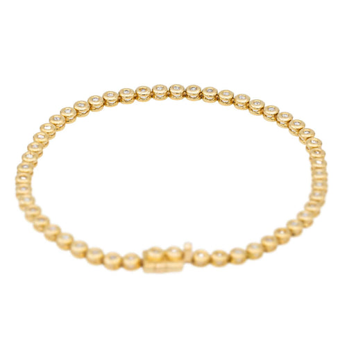 Bracelet Bracelet Ligne Or jaune Diamant 58 Facettes 2686264CN