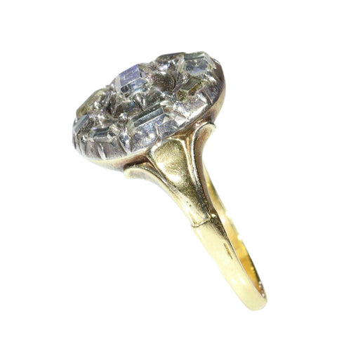 Bague 49 Brillance de taille table : une bague en diamant rare datant d'environ 1600 58 Facettes 25296-0103