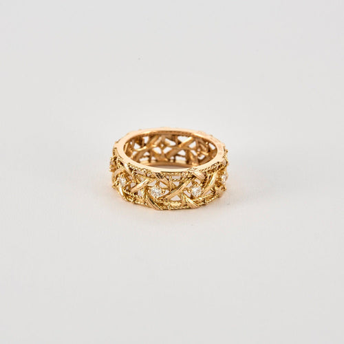 Bague 50 DIOR - Bague My Dior en or jaune et diamants 58 Facettes