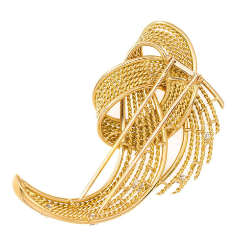 Broche Broche Or jaune Diamant 58 Facettes 1732352CN