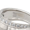Bague 57 Chopard Bague Bandeau La Strada Or blanc Diamant 58 Facettes 2549311CN