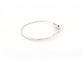 Bracelet bracelet CHAUMET jonc jeux de liens en or blanc 18k 13.4gr diamants 58 Facettes 265471