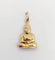Pendentif Pendentif vintage XXL or jaune bouddha 58 Facettes A05543