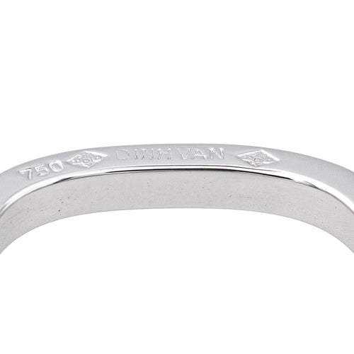 Bague 45 Dinh Van Bague Alliance Carrée Or blanc 58 Facettes 4061239CN