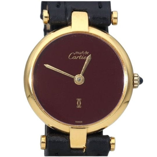 Montre Cartier Montre Must De Cartier Vermeil 58 Facettes MT41202