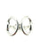 Bague 52 HERMES. Collection "Nausicaa", bague en argent 58 Facettes