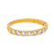 49 Bague Demi-alliance Or jaune Diamant 58 Facettes 4309978CN