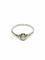 Bague 62.5 Solitaire en platine et diamants 58 Facettes