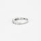 Bague Alliance demie or blanc diamants 58 Facettes