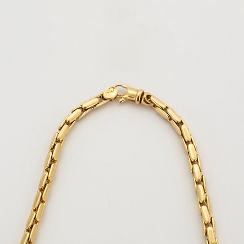 Collier Collier grain de riz or jaune 58 Facettes LP672