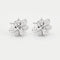 Boucles d'oreilles Boucles d'oreilles or blanc diamants 58 Facettes LP1058/16