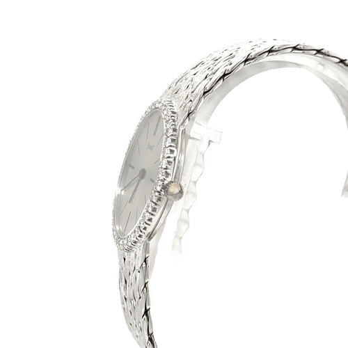 Montre Piaget - Montre Ovale en Or Blanc 58 Facettes 1.0000126/1