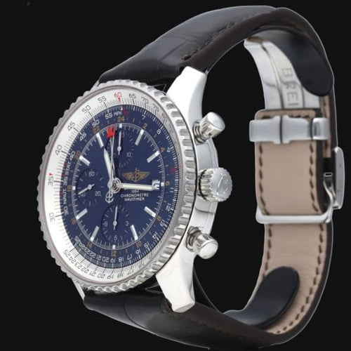 Montre Breitling Montre Navitimer World GMT Chronographe 58 Facettes MT42070