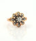 Bague 53 Bague ancienne en or et diamants 58 Facettes