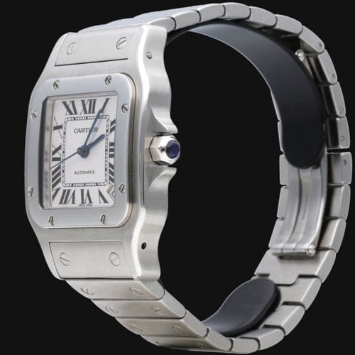 Montre Cartier Montre Santos Galbée Xl 58 Facettes MT43946