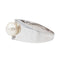 Bague 54 Bague Perle Or blanc Perle, Diamant 58 Facettes 2999434CN