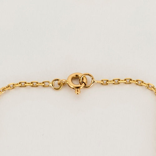 Collier Collier or jaune diamants émeraudes 58 Facettes LP1040/16