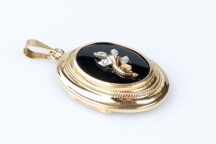 Pendentif Pendentif en or jaune 18 carats 58 Facettes PD-335397-5