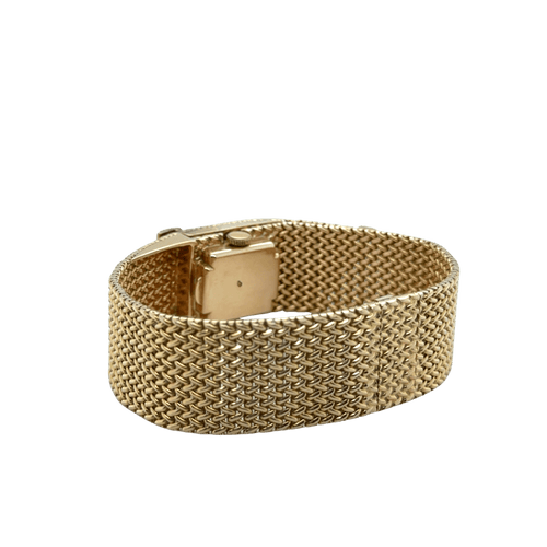 Montre Bracelet Montre Ruban Tressé - Or jaune et Diamants 58 Facettes 1.0000912/1