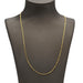 Collier Chaîne en or jaune massif 58 Facettes D363732