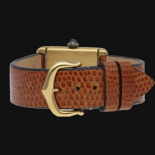 Cartier Arată Tank Vermeil 