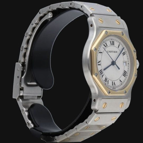 Zegarek Cartier Zegarek Santos Ronde Octagon 58 Facettes MT45167